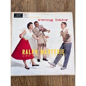 Ralph Marterie & His Orchestra Swing Baby Vinyl Record Vintage Album MG 20214